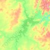 Lake Dalrymple topographic map, elevation, terrain