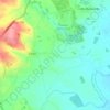 Rushton topographic map, elevation, terrain