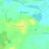 Dunfierth topographic map, elevation, terrain
