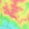 Denistone East topographic map, elevation, terrain