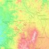 Itasy Region topographic map, elevation, terrain