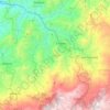 La Vega topographic map, elevation, terrain
