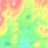 Medusa topographic map, elevation, terrain