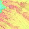 Junnar topographic map, elevation, terrain