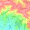 West Knoyle topographic map, elevation, terrain