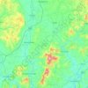 County Carlow topographic map, elevation, terrain