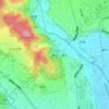 Tanazawa topographic map, elevation, terrain