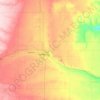 Finney County topographic map, elevation, terrain