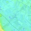 Nordelta topographic map, elevation, terrain