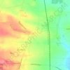 Kellystown topographic map, elevation, terrain