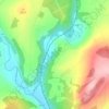 Connary Lower topographic map, elevation, terrain