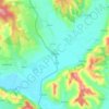 Sâmbăta topographic map, elevation, terrain