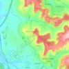 North Nibley topographic map, elevation, terrain