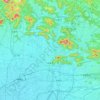 Gifu topographic map, elevation, terrain