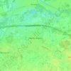 Wommelgem topographic map, elevation, terrain
