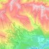Flims topographic map, elevation, terrain