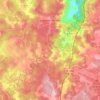 Chartrier-Ferrière topographic map, elevation, terrain
