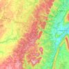 Allegheny Portage Railroad National Historic Site topographic map, elevation, terrain