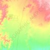 Wyandra topographic map, elevation, terrain