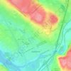 Gladstone topographic map, elevation, terrain