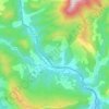 La Faurie topographic map, elevation, terrain