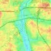 Lisle topographic map, elevation, terrain