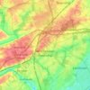 Middletown Township topographic map, elevation, terrain