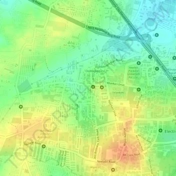 560100 topographic map, elevation, terrain
