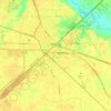 Waycross topographic map, elevation, terrain