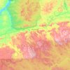 Rurópolis topographic map, elevation, terrain