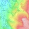 Nateby topographic map, elevation, terrain