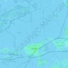 Woerden topographic map, elevation, terrain
