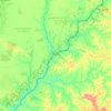 Itaqui topographic map, elevation, terrain