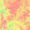 Suomussalmi topographic map, elevation, terrain