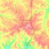 Westmoreland topographic map, elevation, terrain