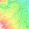 Santa Rosa topographic map, elevation, terrain