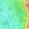 Malden topographic map, elevation, terrain
