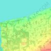 Town of Porter topographic map, elevation, terrain