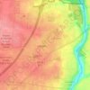 Landen topographic map, elevation, terrain