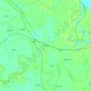 Bhanga topographic map, elevation, terrain