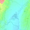 Gorongosa National Park topographic map, elevation, terrain