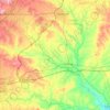 San Marcos River topographic map, elevation, terrain