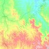 Kinbombi topographic map, elevation, terrain