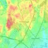 Foxborough topographic map, elevation, terrain