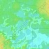 Moose Lake topographic map, elevation, terrain
