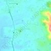 Athekkad topographic map, elevation, terrain