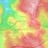 Gallitzin topographic map, elevation, terrain