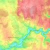 Lobbes topographic map, elevation, terrain