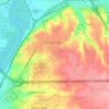 Creve Coeur topographic map, elevation, terrain