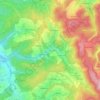 Waldems topographic map, elevation, terrain